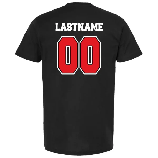 TNT Youth Basketball Shirt - Black - Image 2